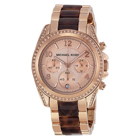 michael kors watch rose gold vs gold|rose gold mk watch women's.